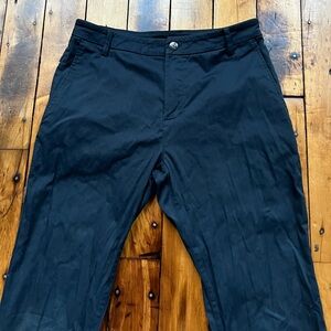 Birddogs Mens 30x30 Boom For Your Broomstick Navy Blue Chino Pants Stretch Lined